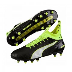 Ghete de fotbal Puma evoTOUCH 1 FG 10367201 | Black | mărimea 41 (US 8,5 / UK 7,5) č.1