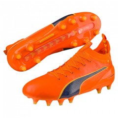 Ghete de fotbal Puma evoTOUCH 1 FG 10367205 | Orange | mărimea 42 (US 9 / UK 8) č.1