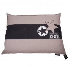 Pernă de lux pentru câine Lex & Max Star 100 x 70 cm | ton nisip č.1