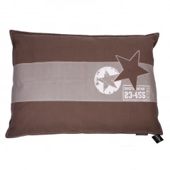 Pernă de lux pentru câine Lex & Max Star 100 x 70 cm | maro č.1