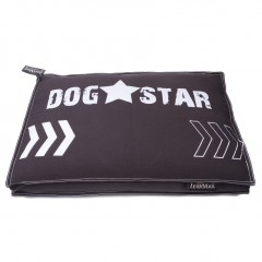 Culcuș de lux pentru câine Lex & Max Dog Star 90 x 65 cm | antracit č.1