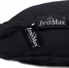 Culcuș de lux pentru câine Lex & Max Professional 90 x 65 cm | negru č.3