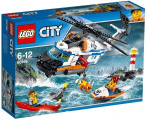 LEGO City 60166 Elicopter de salvare pentru condiții grele č.1