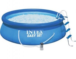 Piscina Intex Easy Set 4,57 x 1,07 m | Set complet cu filtrare č.1