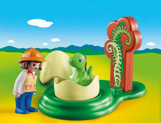 Playmobil 9121 Fetița cu oul de dinozaur (1.2.3) č.2