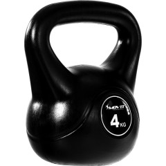 Greutate Kettlebell MOVIT 4 kg | negru č.2