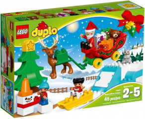 LEGO Duplo 10837 Vacanta de iarna cu Moș Crăciun č.1