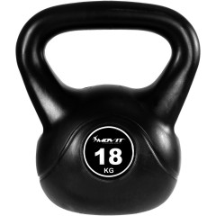 Greutate Kettlebell MOVIT 18 kg | negru č.1