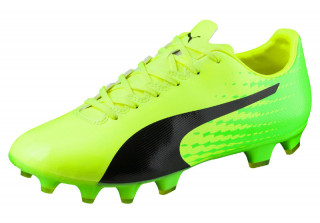 Ghete de fotbal Puma 17.2 FG 10401501 | Yellow-Green-Black | mărimea 42 (US 9 / UK 8) č.2