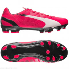 Ghete de fotbal Puma evoPOWER 4.3 FG 10301804 |Bright plasma-White-Peacot| mărimea 44 (US 10,5 / UK 9,5) č.2