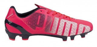 Ghete de fotbal Puma evoSPEED 3.3 FG 10301403 |Bright plasma-White-Peacot| mărimea 44 (US 10,5 / UK 9,5) č.2