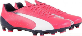 Ghete de fotbal Puma evoSPEED 5-3 FG 10311105 |Bright plasma-white-Peacot| mărimea 44,5 (US 11 / UK 10) č.1