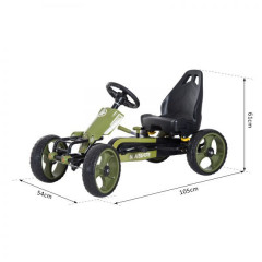 Kart cu pedale pentru copii 105 x 54 x 61 cm | ARMY č.2