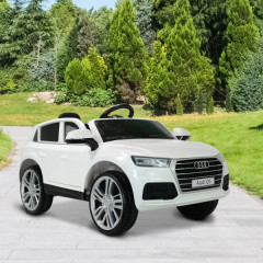 Mașină de lux pentru copii Audi Q5 cu telecomandă | alb č.3