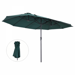 Umbrelă dublă de grădină 460 x 270 cm | verde č.2