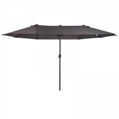 Umbrelă dublă de grădină 460 x 270 cm | gri č.3