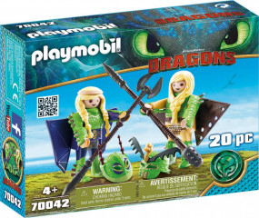 Playmobil 70042 Raffnut Si Taffnut In Costume De Zbor č.1