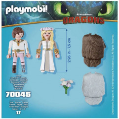 Playmobil 70045 Cuplu Regal - Hiccup si Astrid č.2