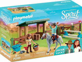 Playmobil 70119 Școală de călărie cu Luka și Javier č.1