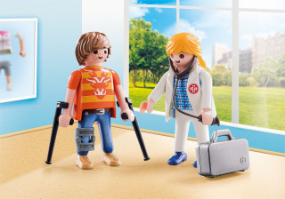 Playmobil 70079 Doctor și pacient č.2