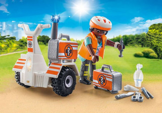 Playmobil 70052 Rescue cu două roți cu lumini č.3