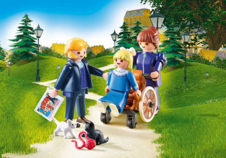 Playmobil 70258 Clara cu tatăl ei și domnișoara Rottenmeier č.2