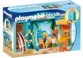 Playmobil 5641 Valiza portabilă Magazin plaja č.1