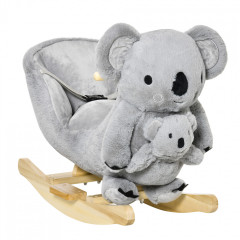 Balansoar model koala cu sunete | 60 x 33 x 50 cm č.1