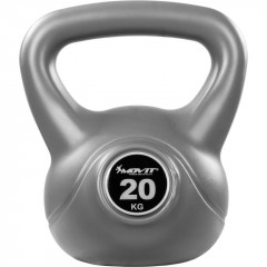 Halteră Kettlebell 20 kg | gri č.1