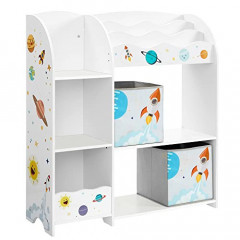 Organizator cu cutii de depozitare | 93 x 30 x 100 cm č.2