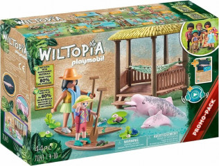 Playmobil 71143 Căutarea delfinilor râului Wiltopia č.1