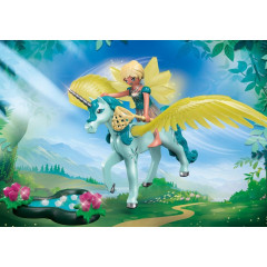 Playmobil Ayuma 70809 Crystal Fairy cu unicorn č.3