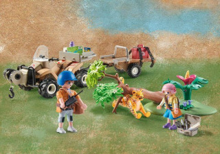 Playmobil Wiltopia 71011 ATV salvator animale, set de joacă č.2