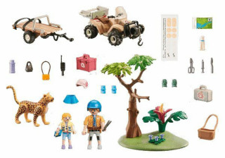 Playmobil Wiltopia 71011 ATV salvator animale, set de joacă č.3