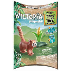 Playmobil Wiltopia 71071 Panda roșie č.1