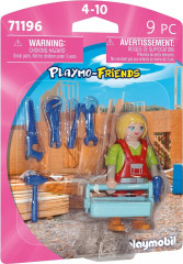 Playmobil 71196 Figurina Femeie Muncitor č.1