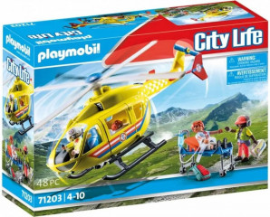 Playmobil 71203 Elicopter de salvare č.1