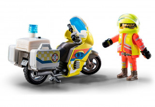 Playmobil 71205 Motocicletă de salvare cu lumină intermitentă č.2