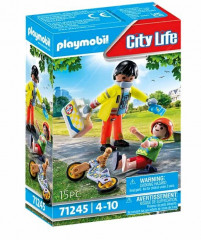 Playmobil 71245 Salvator cu pacient č.1