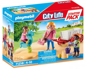 Playmobil 71258 Starter Pack Set Învățătoare și Copii în Cărucior č.1