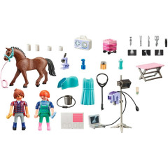 Playmobil 71241 Veterinar pentru cai č.2