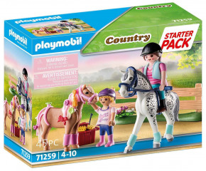 Playmobil 71259 Starter Pack Îngrijirea calului č.1