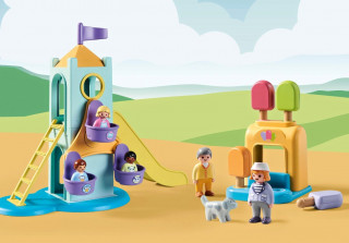 Playmobil 71326 Adventure Tower cu stand de înghețată č.3