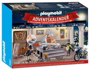 Playmobil 71347 Calendar de Advent Poli?ie: Furtul la muzeu č.1