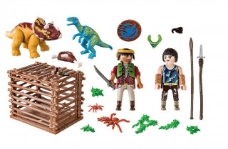 Playmobil 71378 Starter pack Eliberarea lui Triceratopse č.3