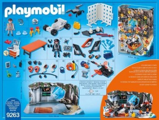 Advent calendar Playmobil 9263 Top Agents č.2