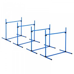 Obstacol de agilitate pentru câini 95 x 65 x 95 cm| albastru č.1