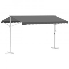 Marchiza/copertina retractabila 4x3m | gri č.2