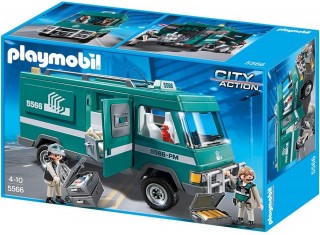 Playmobil 5566 vehicul de transport valori č.1