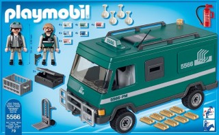 Playmobil 5566 vehicul de transport valori č.2